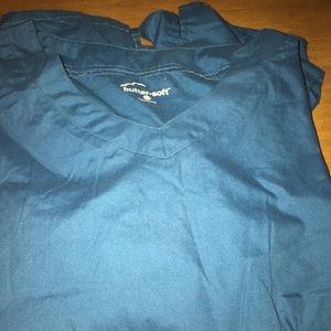 Buttersoft brand scrub top